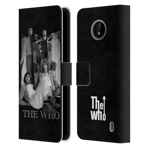 The Who Band Art Mirror Mono Distress Leather Book Wallet Case Cover For Nokia C10 / C20