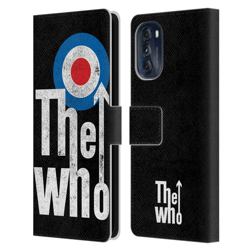 The Who Band Art Classic Target Logo Leather Book Wallet Case Cover For Motorola Moto G (2022)