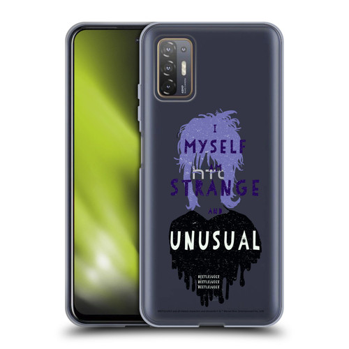 Beetlejuice Graphics Lydia Quote Soft Gel Case for HTC Desire 21 Pro 5G
