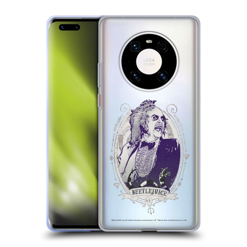 Beetlejuice Graphics Betelgeuse Frame Soft Gel Case for Huawei Mate 40 Pro 5G