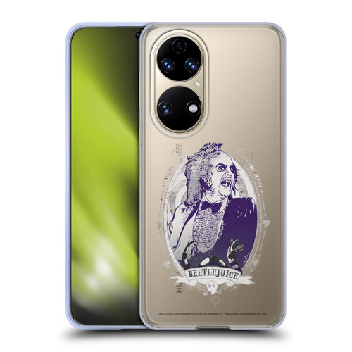 Beetlejuice Graphics Betelgeuse Frame Soft Gel Case for Huawei P50