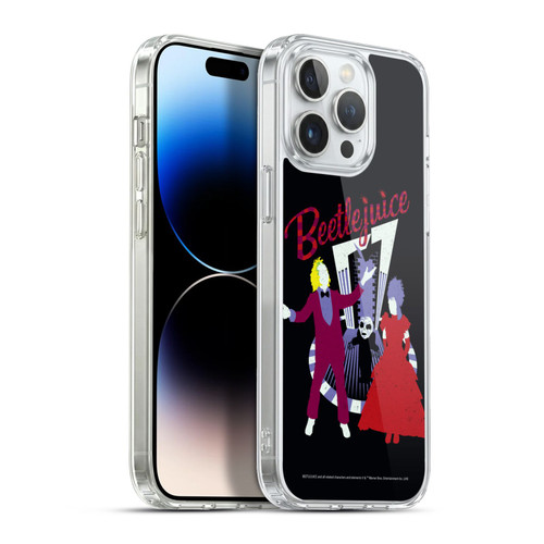 Beetlejuice Graphics Betelgeuse And Lydia Soft Gel Case for Apple iPhone 13 Pro Max & MagSafe