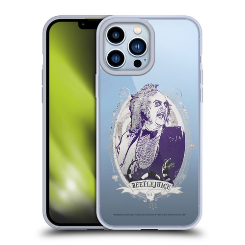 Beetlejuice Graphics Betelgeuse Frame Soft Gel Case for Apple iPhone 13 Pro Max & MagSafe