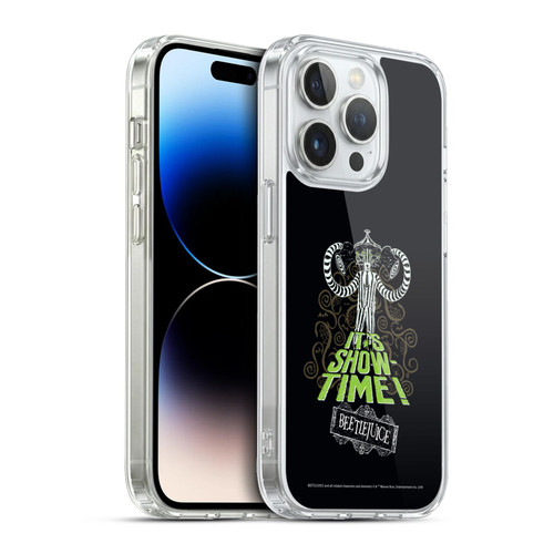 Beetlejuice Graphics Show Time Soft Gel Case for Apple iPhone 13 Pro & MagSafe