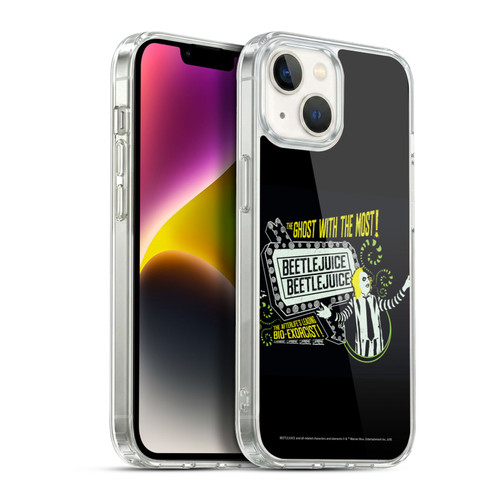Beetlejuice Graphics Betelgeuse Soft Gel Case for Apple iPhone 14