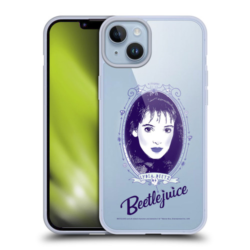 Beetlejuice Graphics Lydia Deetz Soft Gel Case for Apple iPhone 14 Plus