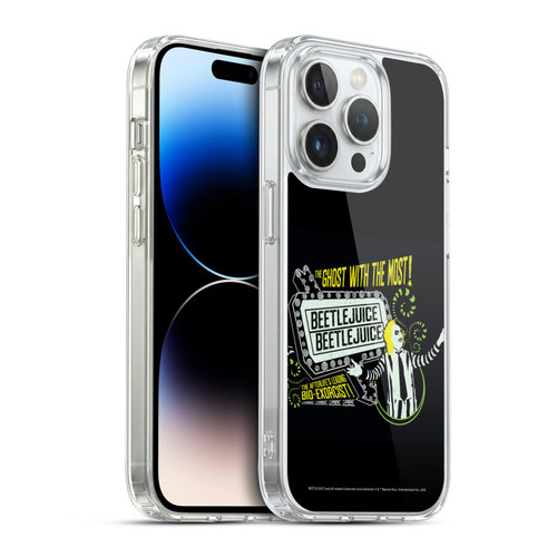 Beetlejuice Graphics Betelgeuse Soft Gel Case for Apple iPhone 14 Pro & MagSafe