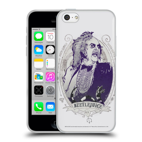 Beetlejuice Graphics Betelgeuse Frame Soft Gel Case for Apple iPhone 5c