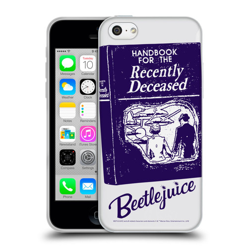 Beetlejuice Graphics Handbook Soft Gel Case for Apple iPhone 5c