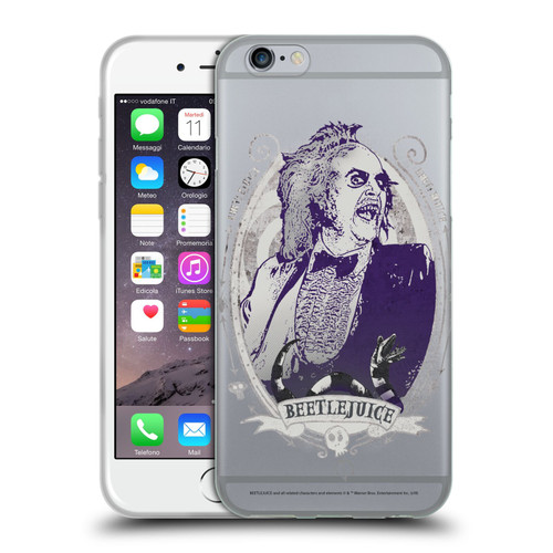 Beetlejuice Graphics Betelgeuse Frame Soft Gel Case for Apple iPhone 6 / iPhone 6s