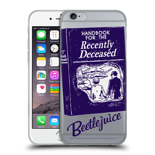Beetlejuice Graphics Handbook Soft Gel Case for Apple iPhone 6 / iPhone 6s