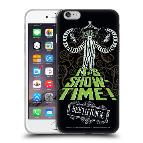 Beetlejuice Graphics Show Time Soft Gel Case for Apple iPhone 6 Plus / iPhone 6s Plus