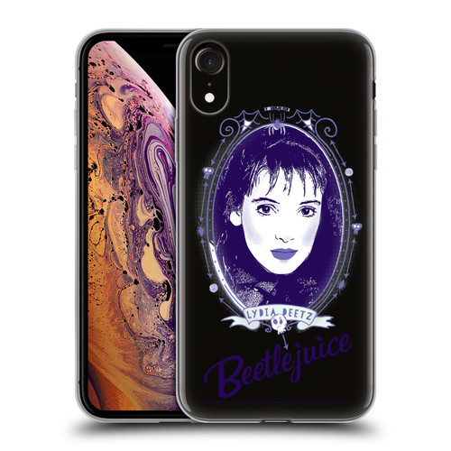 Beetlejuice Graphics Lydia Deetz Soft Gel Case for Apple iPhone XR