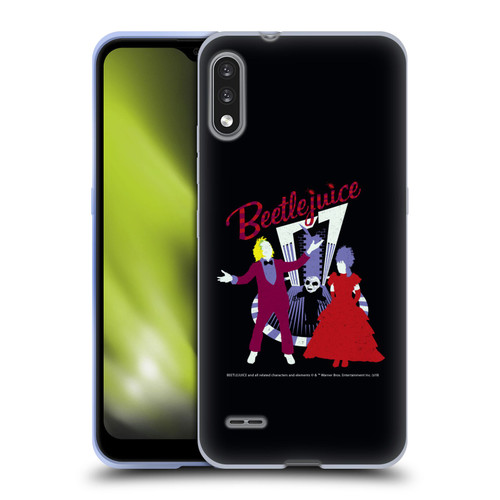Beetlejuice Graphics Betelgeuse And Lydia Soft Gel Case for LG K22