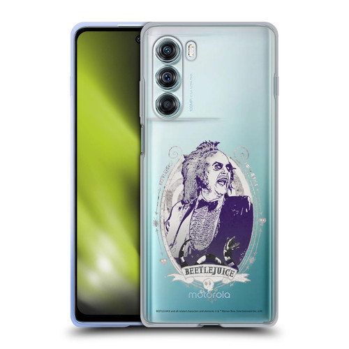Beetlejuice Graphics Betelgeuse Frame Soft Gel Case for Motorola Edge S30 / Moto G200 5G
