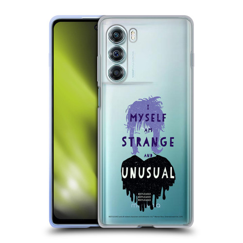 Beetlejuice Graphics Lydia Quote Soft Gel Case for Motorola Edge S30 / Moto G200 5G