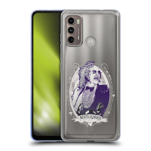 Beetlejuice Graphics Betelgeuse Frame Soft Gel Case for Motorola Moto G60 / Moto G40 Fusion