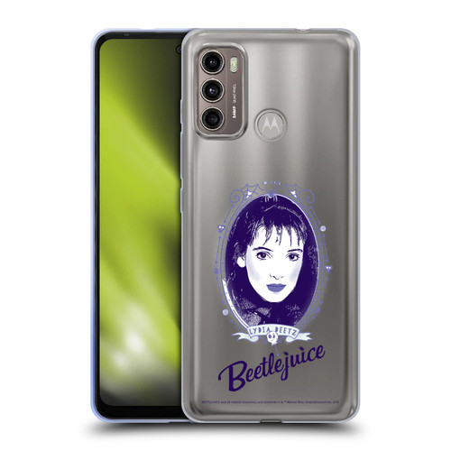 Beetlejuice Graphics Lydia Deetz Soft Gel Case for Motorola Moto G60 / Moto G40 Fusion