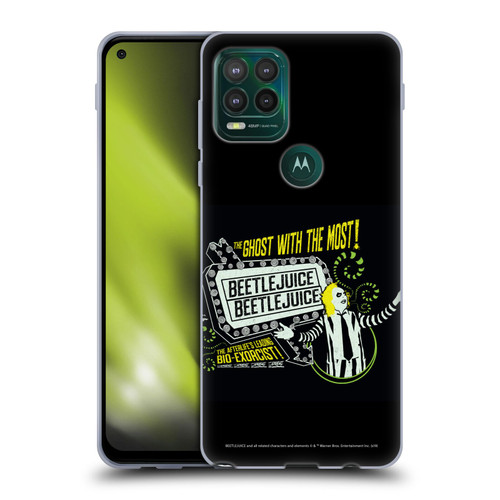 Beetlejuice Graphics Betelgeuse Soft Gel Case for Motorola Moto G Stylus 5G 2021