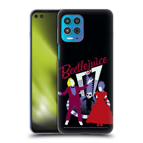 Beetlejuice Graphics Betelgeuse And Lydia Soft Gel Case for Motorola Moto G100