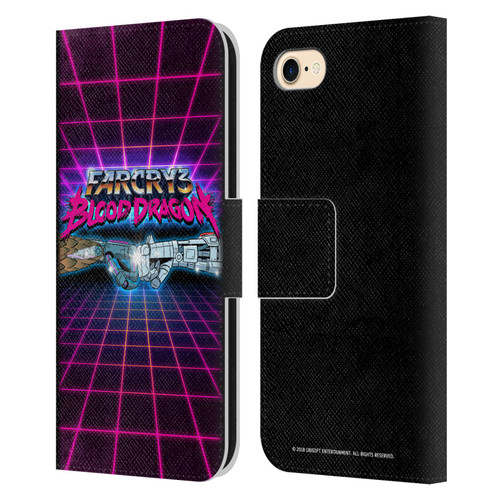 Far Cry 3 Blood Dragon Key Art Fist Bump Leather Book Wallet Case Cover For Apple iPhone 7 / 8 / SE 2020 & 2022