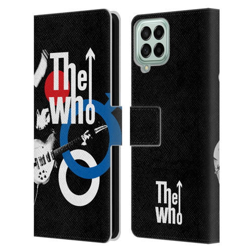 The Who Band Art Maximum R&B Leather Book Wallet Case Cover For Samsung Galaxy M33 (2022)
