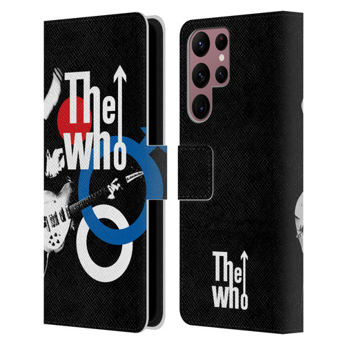 The Who Band Art Maximum R&B Leather Book Wallet Case Cover For Samsung Galaxy S22 Ultra 5G