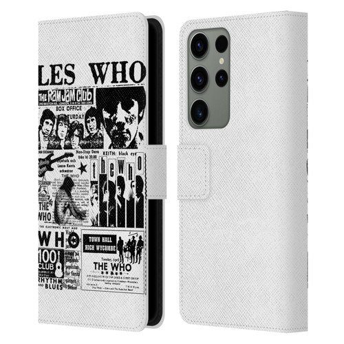The Who Band Art Les Who Leather Book Wallet Case Cover For Samsung Galaxy S23 Ultra 5G