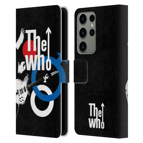 The Who Band Art Maximum R&B Leather Book Wallet Case Cover For Samsung Galaxy S23 Ultra 5G