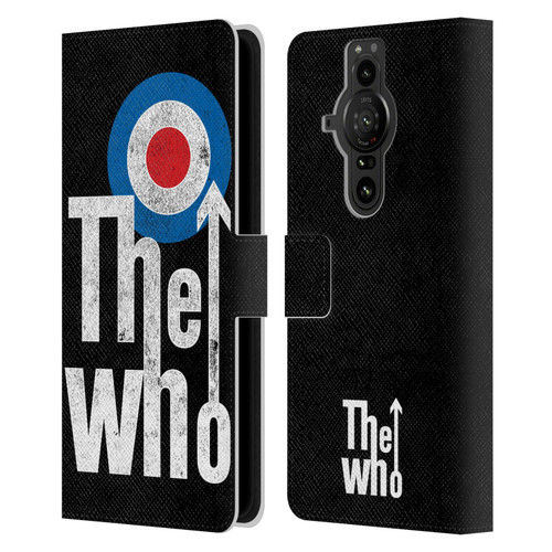 The Who Band Art Classic Target Logo Leather Book Wallet Case Cover For Sony Xperia Pro-I