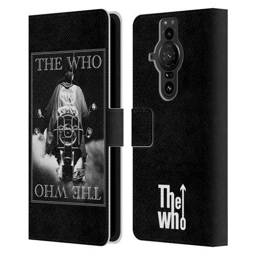 The Who Band Art Quadrophenia Album Leather Book Wallet Case Cover For Sony Xperia Pro-I