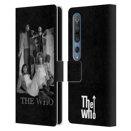 The Who Band Art Mirror Mono Distress Leather Book Wallet Case Cover For Xiaomi Mi 10 5G / Mi 10 Pro 5G