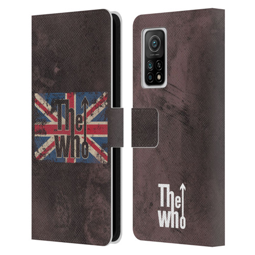 The Who Band Art Union Jack Distressed Look Leather Book Wallet Case Cover For Xiaomi Mi 10T 5G