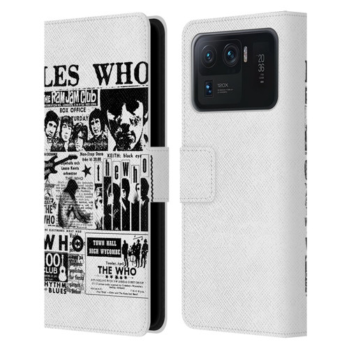 The Who Band Art Les Who Leather Book Wallet Case Cover For Xiaomi Mi 11 Ultra