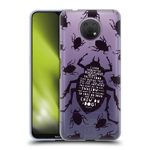 Beetlejuice Graphics Betelgeuse Quote Soft Gel Case for Nokia G10