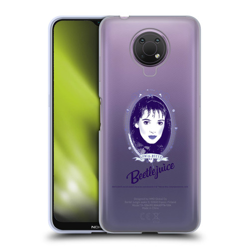 Beetlejuice Graphics Lydia Deetz Soft Gel Case for Nokia G10