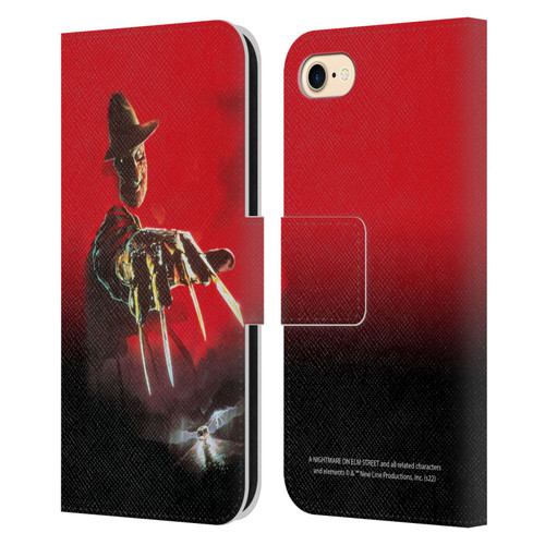 A Nightmare On Elm Street: Freddy's Dead Graphics Poster 2 Leather Book Wallet Case Cover For Apple iPhone 7 / 8 / SE 2020 & 2022
