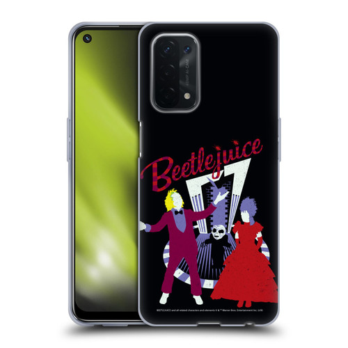 Beetlejuice Graphics Betelgeuse And Lydia Soft Gel Case for OPPO A54 5G