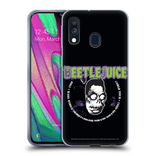 Beetlejuice Graphics Harry the Hunter Soft Gel Case for Samsung Galaxy A40 (2019)