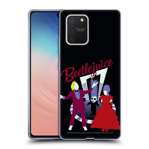 Beetlejuice Graphics Betelgeuse And Lydia Soft Gel Case for Samsung Galaxy S10 Lite