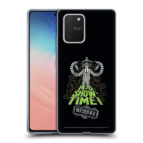 Beetlejuice Graphics Show Time Soft Gel Case for Samsung Galaxy S10 Lite