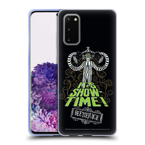 Beetlejuice Graphics Show Time Soft Gel Case for Samsung Galaxy S20 / S20 5G