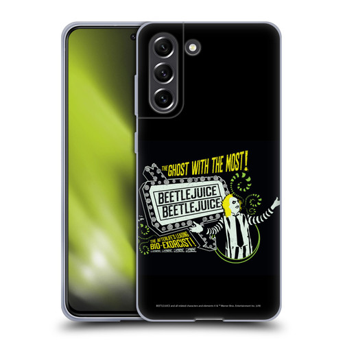 Beetlejuice Graphics Betelgeuse Soft Gel Case for Samsung Galaxy S21 FE 5G