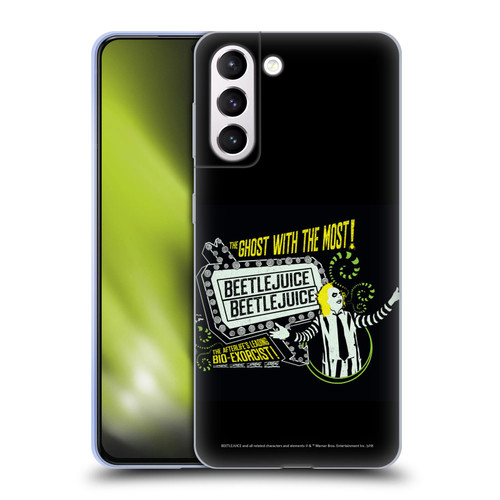 Beetlejuice Graphics Betelgeuse Soft Gel Case for Samsung Galaxy S21+ 5G