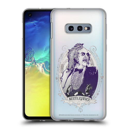 Beetlejuice Graphics Betelgeuse Frame Soft Gel Case for Samsung Galaxy S10e