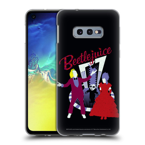 Beetlejuice Graphics Betelgeuse And Lydia Soft Gel Case for Samsung Galaxy S10e