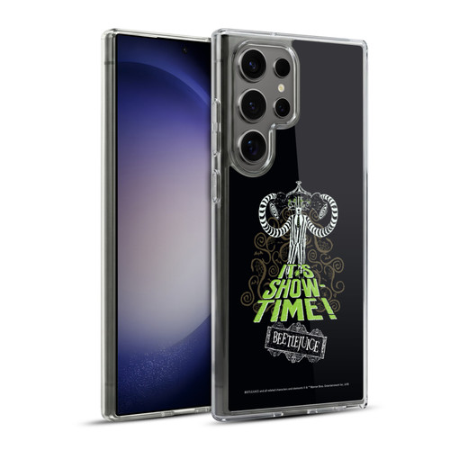 Beetlejuice Graphics Show Time Soft Gel Case for Samsung Galaxy S23 Ultra 5G & MagSafe
