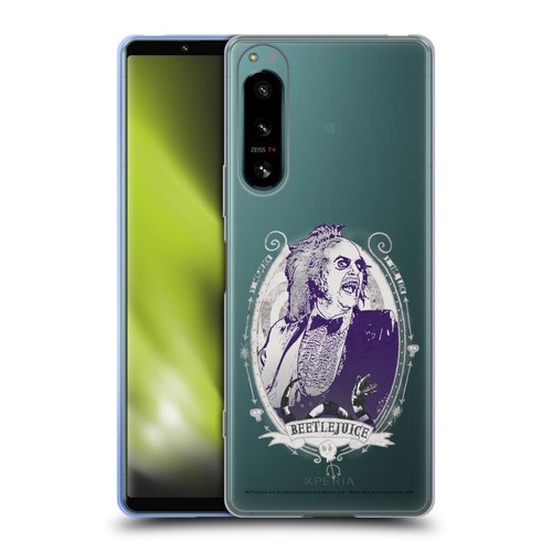 Beetlejuice Graphics Betelgeuse Frame Soft Gel Case for Sony Xperia 5 IV