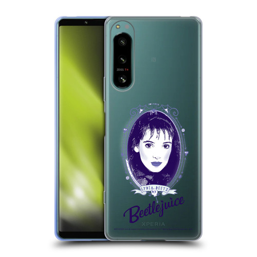 Beetlejuice Graphics Lydia Deetz Soft Gel Case for Sony Xperia 5 IV