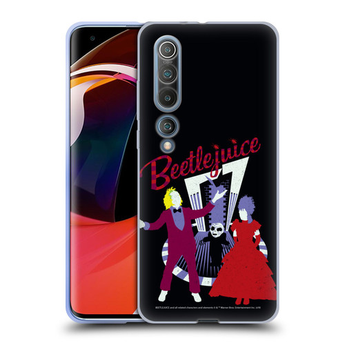 Beetlejuice Graphics Betelgeuse And Lydia Soft Gel Case for Xiaomi Mi 10 5G / Mi 10 Pro 5G